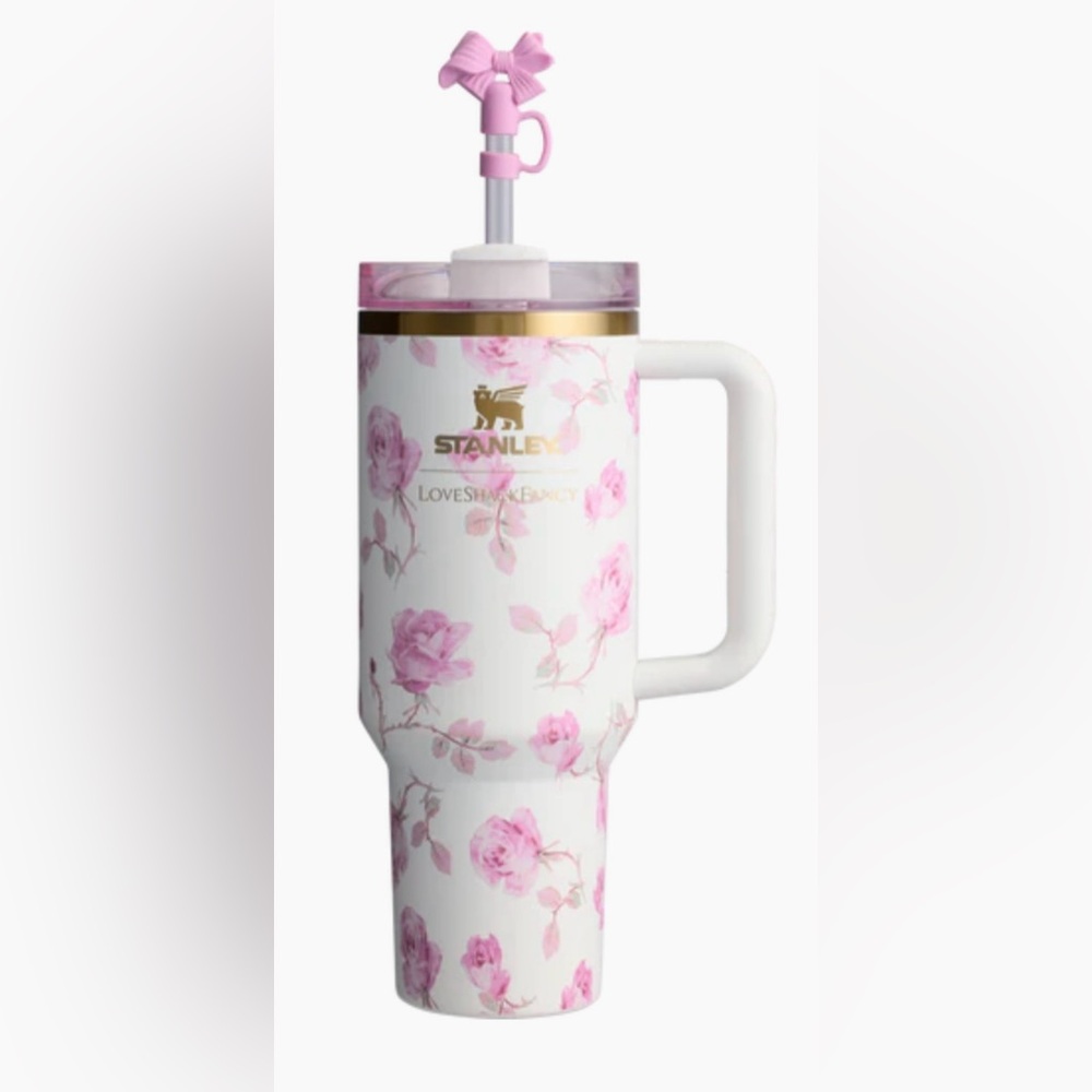 Stanley x Love Shack Fancy QUENCHER | 40 OZ - Ribbon Rosa